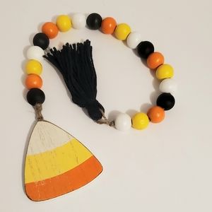 Halloween Farmhouse wood garland